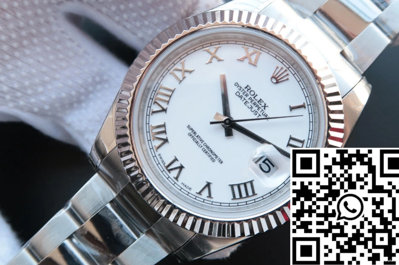 Factory EW White Rolex Dial Datejust M126334-0023 0331